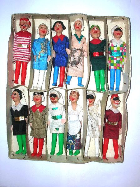scatola marionette