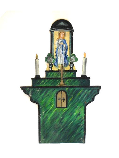 altare con Madonna