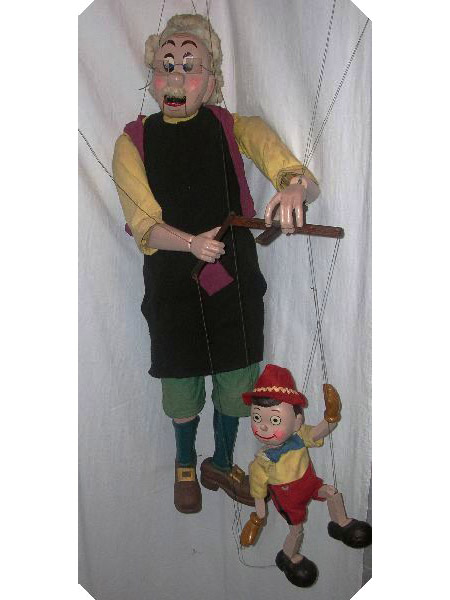 Geppetto e Pinocchio